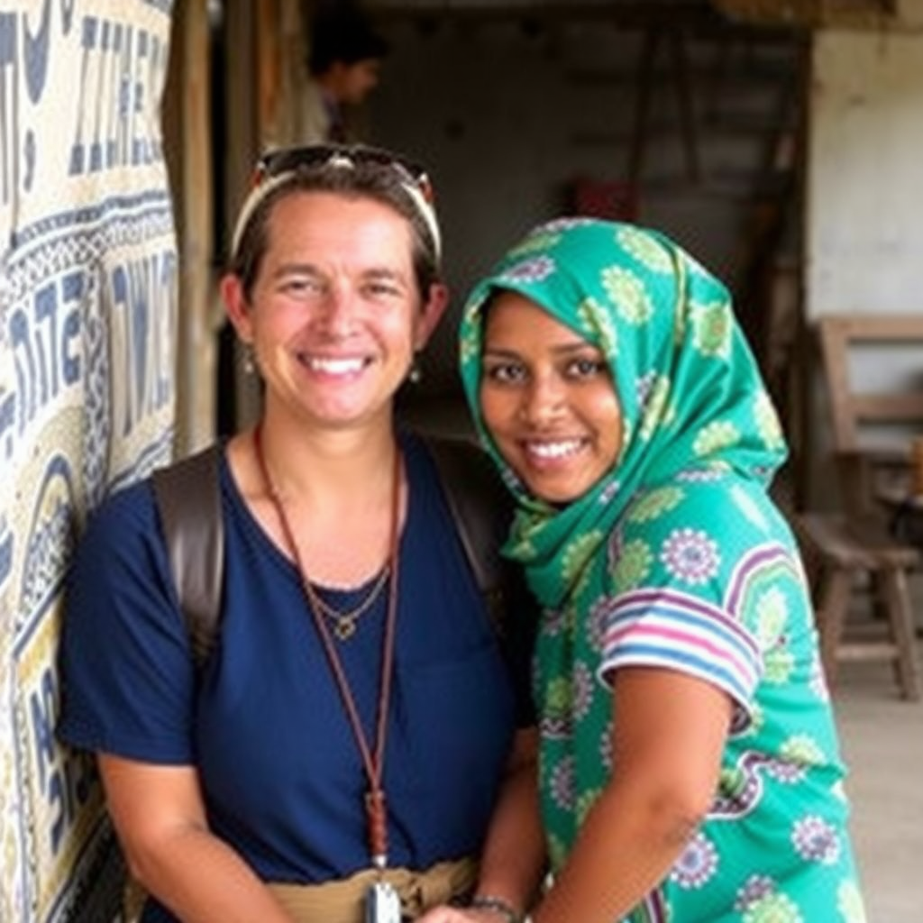 Local cultural guide and community liaison helping connect travelers with authentic cultural experiences